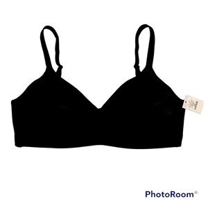 BNWT Auden bra - lightly lined, wireless, black (42G)